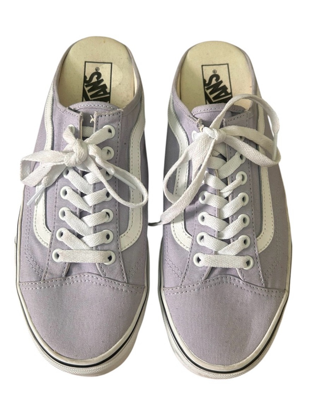 Vans Style 36 Lavender Mules slip on Men’s 10.5 Women’s Size 12
